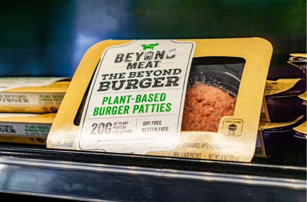 Beyond Meat Burger Package