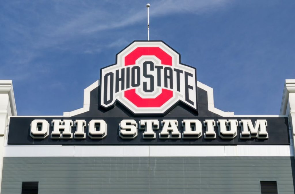 Ohio Stadium on the campus of The Ohio State University