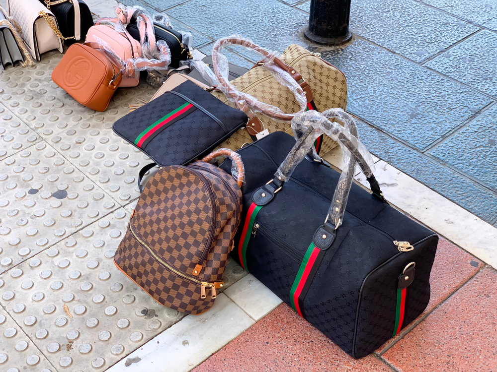 Fake Gucci and Louis Vuitton bags and handbags