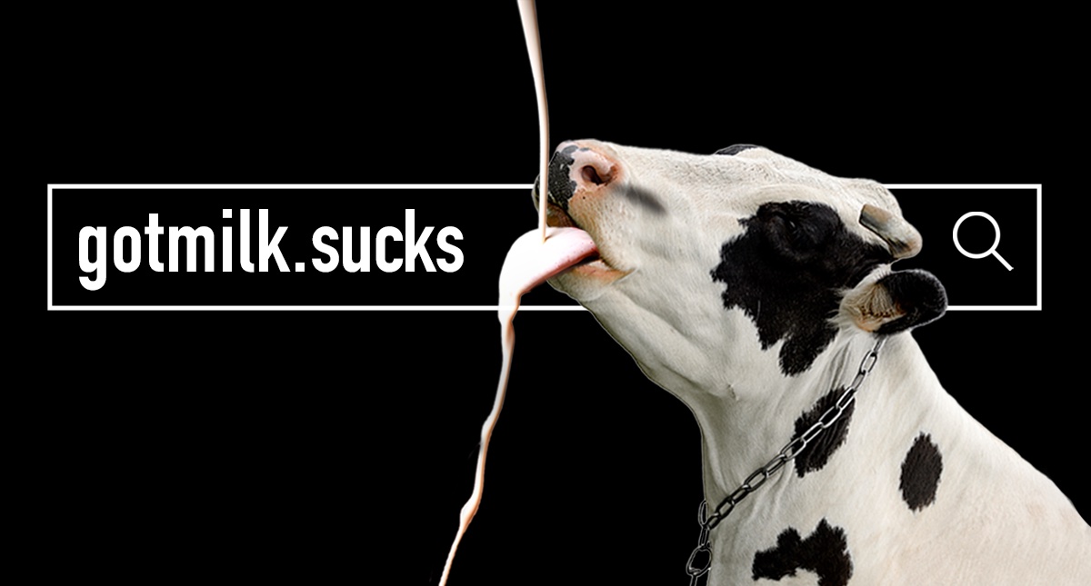 GotMilk.Sucks puts the dairy industry out to pasture